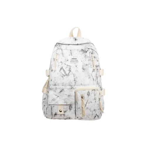 SUN EARTH &U Nylon Backpack Regular Unisex Multicolor