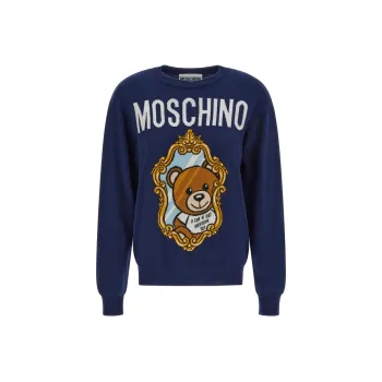 MOSCHINO FW22 Sweater Women's Blue