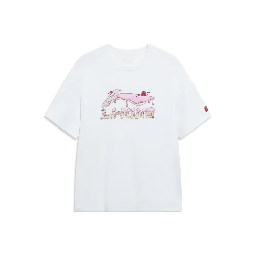 LiNing Sports Fashion Collection T Shirt Women's Standard White