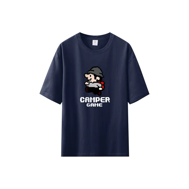 Cotton Gene Drop Shoulder Sleeve T Shirt Unisex-3