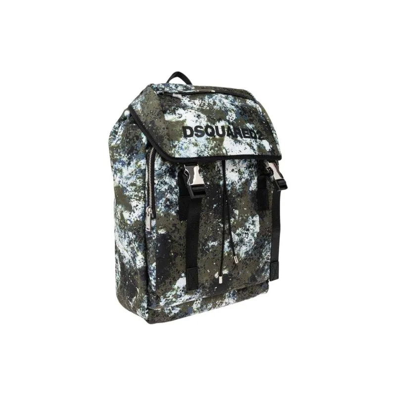 DSQUARED 2 Sprayed Effect Backpack-1