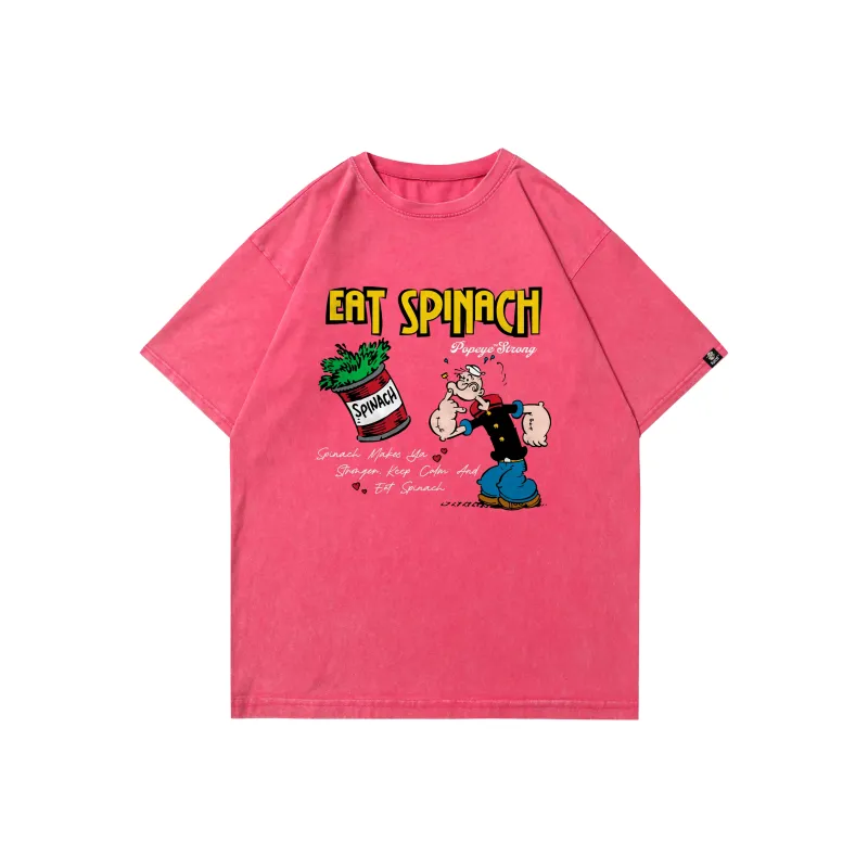 POPEYE Drop Shoulder Sleeve T Shirt Unisex-2