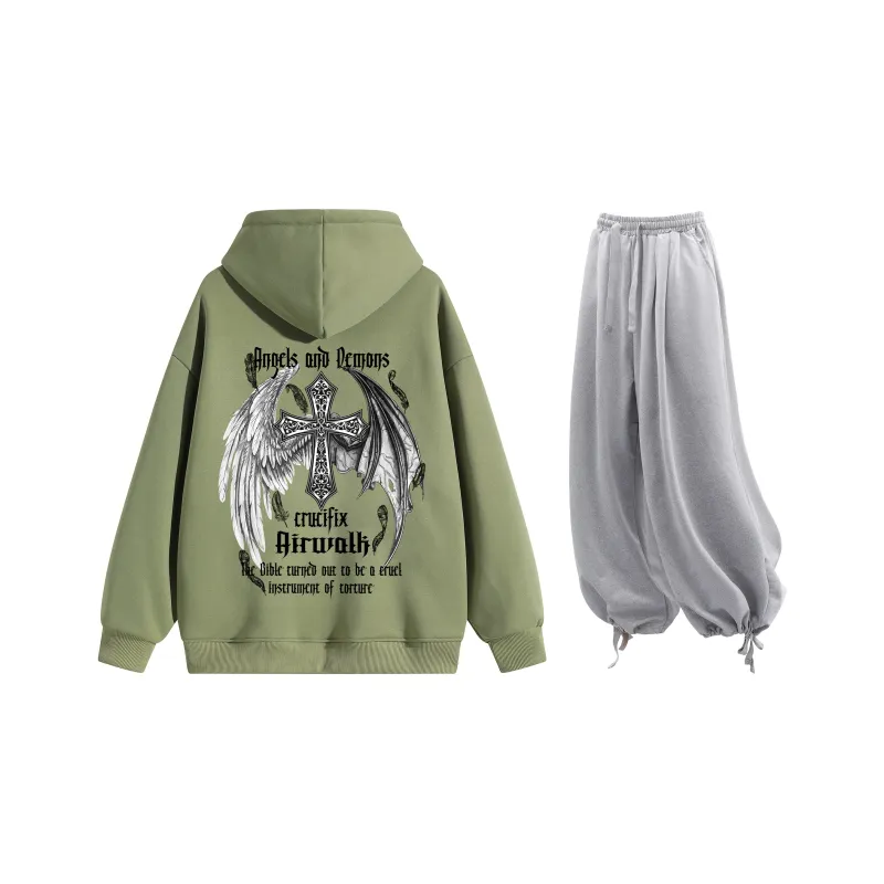 Airwalk Sweatshirt Sets Unisex-22