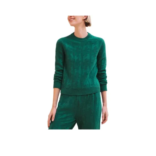 HERMES FW24 Sweater Women's Bed Green