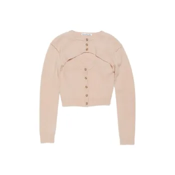 Acne Studios FW24 Sweater Women's Gray Pink