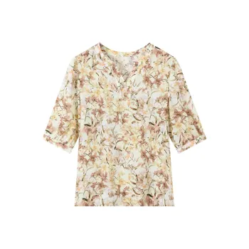 H-YXIANG T-Shirt Women's Summer Narcissus
