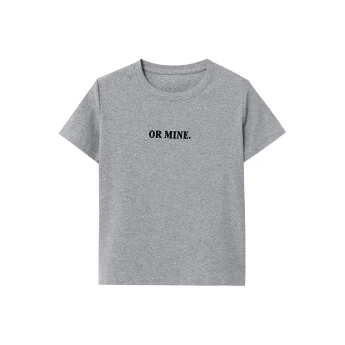 CHARM PICK T Shirt Women's Gray