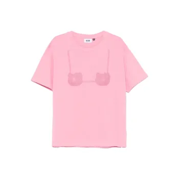GCDS X Hello Kitty Printed bra T shirt