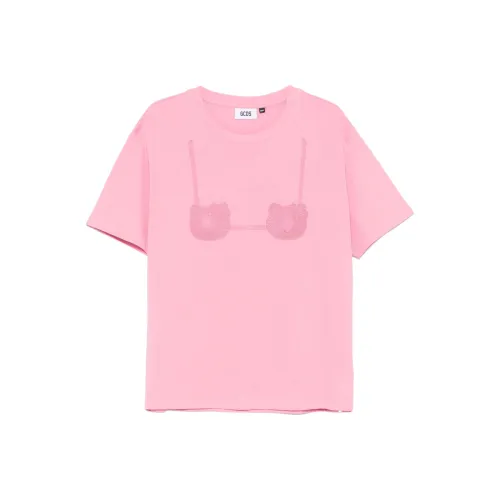 GCDS X Hello Kitty Printed bra T shirt