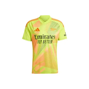 Adidas ARSENAL 24/25 GOALKEEPER Soccer Jerseys Men's Half Sun Yellow