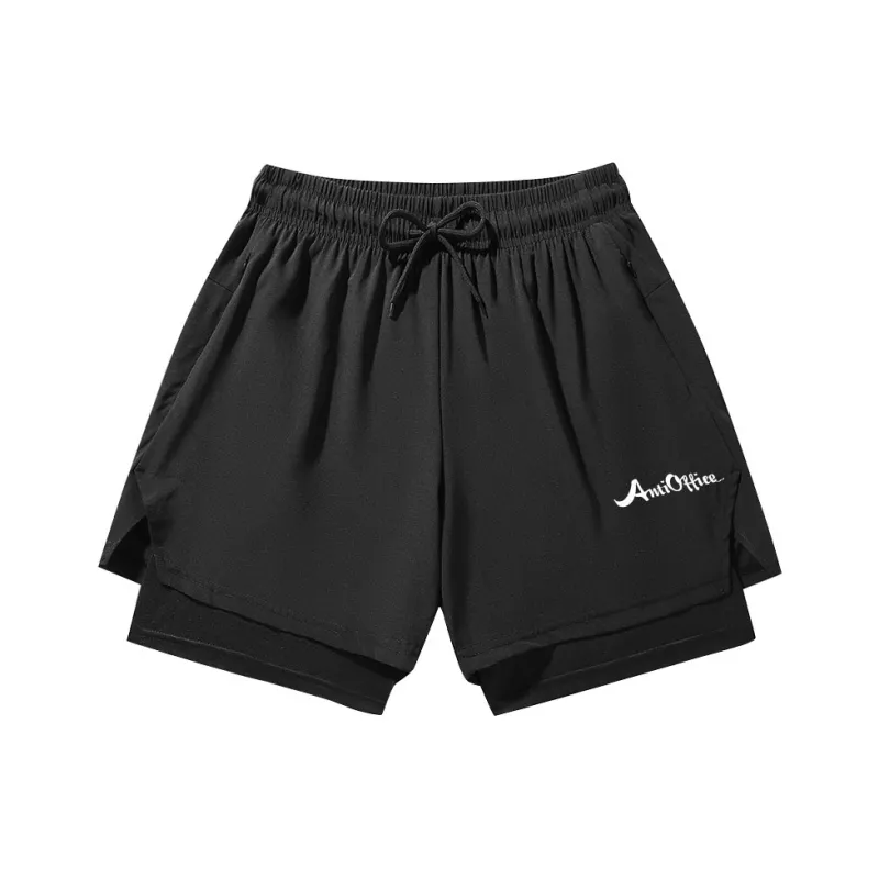 Antioffice Sports Shorts Unisex-9