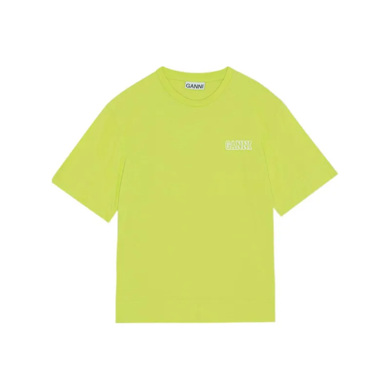GANNI T-Shirts Women's Green-0