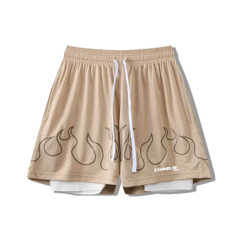 CHARLIE GOLF Basketball Shorts Unisex-12