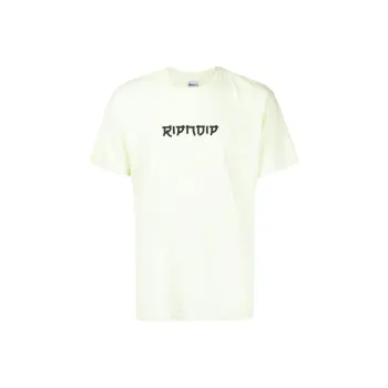 RIPNDIP SS22 Fitted Straight Short-Sleeved T-Shirt Women's Light Yellow