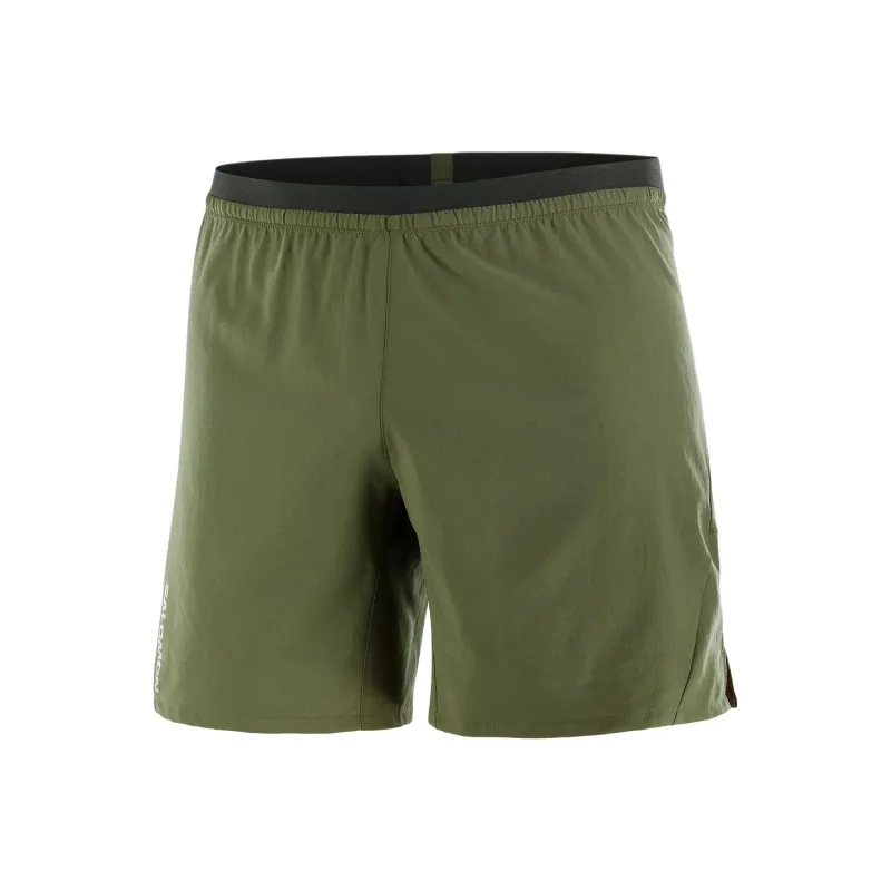 SALOMON CROSS 7' Casual Shorts Men's Grape Leaf Green-0