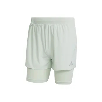 Adidas Heat.Rdy Two In One Hiit Shorts Casual Shorts Men's Linen Green