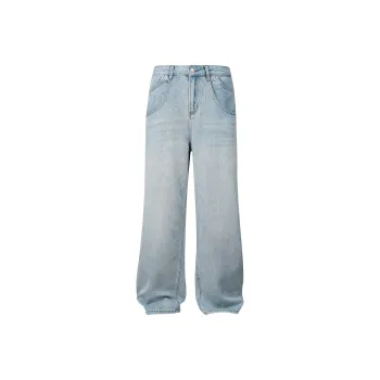 OX FREAK Jeans Unisex White Blue