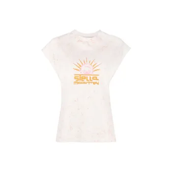 Stella McCartney Graphic Printed Crewneck T Shirt