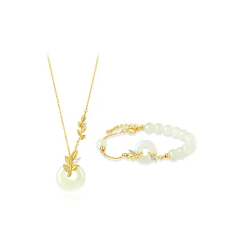 CANHUI Chalcedony Necklaces Women's