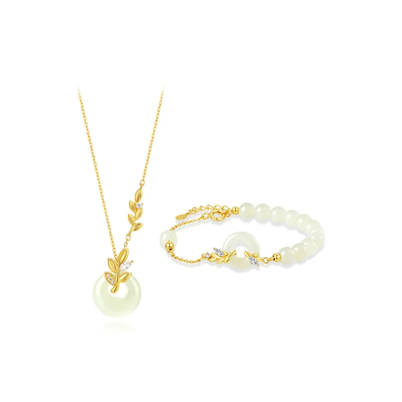 CANHUI Chalcedony Necklaces Women's-2