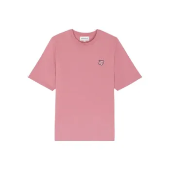 Maison Kitsune Fox Head Patch Crewneck T Shirt