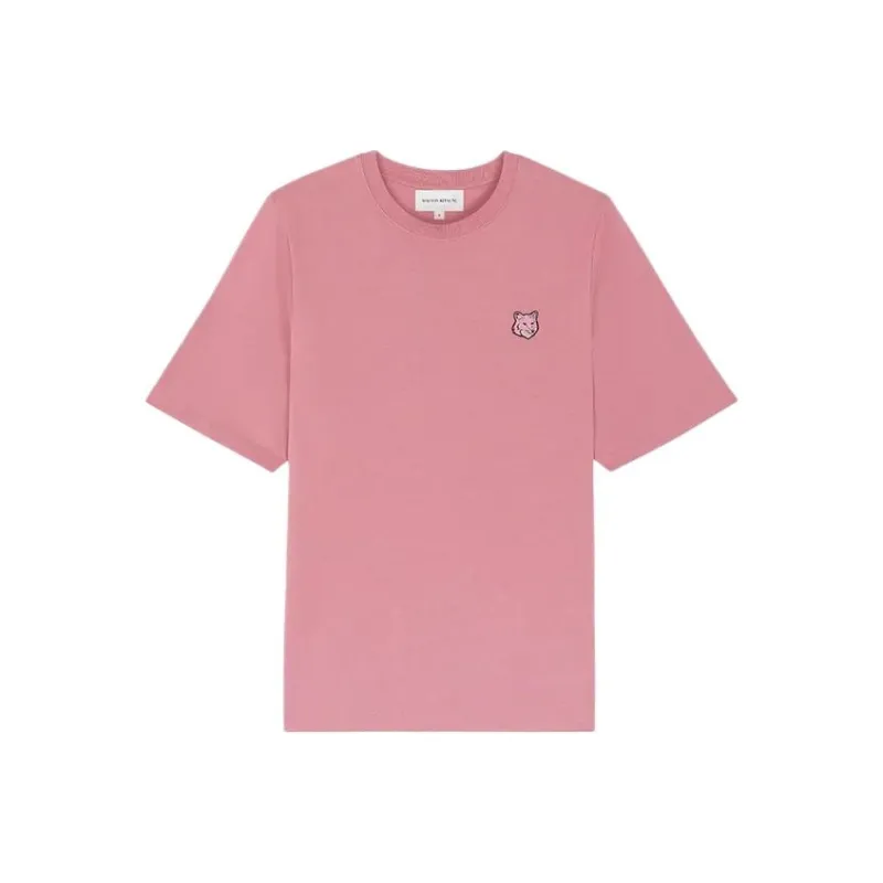Maison Kitsune Fox Head Patch Crewneck T Shirt-0