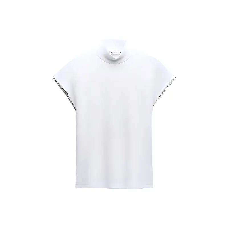 ZARA T-Shirt Women's Frosted White-0