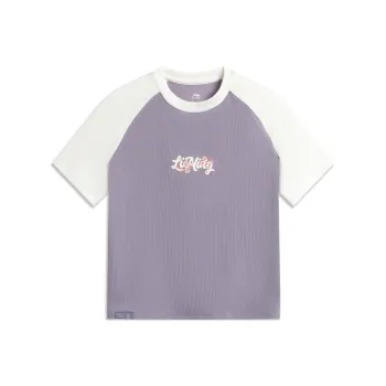 LiNing x GUGONG,LIANMINGKUAN Chinese Culture Series T Shirt Women's Purple