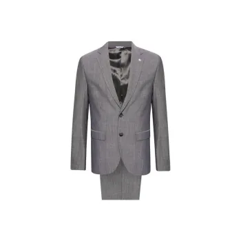 Manuel Ritz Single breasted Wool Suit