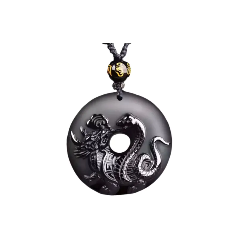 Sweet Kisses Obsidian Necklaces Unisex-7