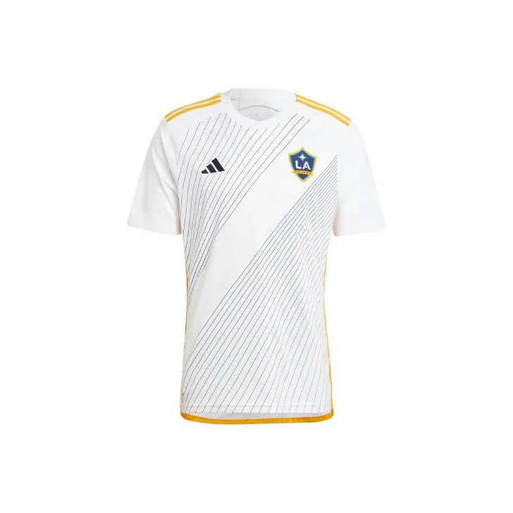 Adidas La Galaxy 24/25 Home Jersey Soccer Jerseys Fan Edition Los Angeles Galaxy Home Men's White-0