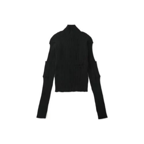 MOUSSY Crop Tops Women's Black