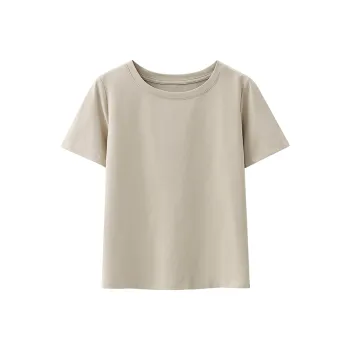 AWAO T Shirts Women's Bark Green
