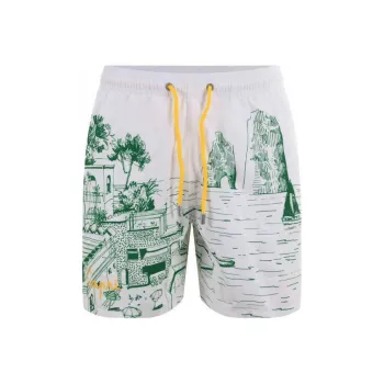 MC2 Saint Barth Gustavia Placed Swim Shorts