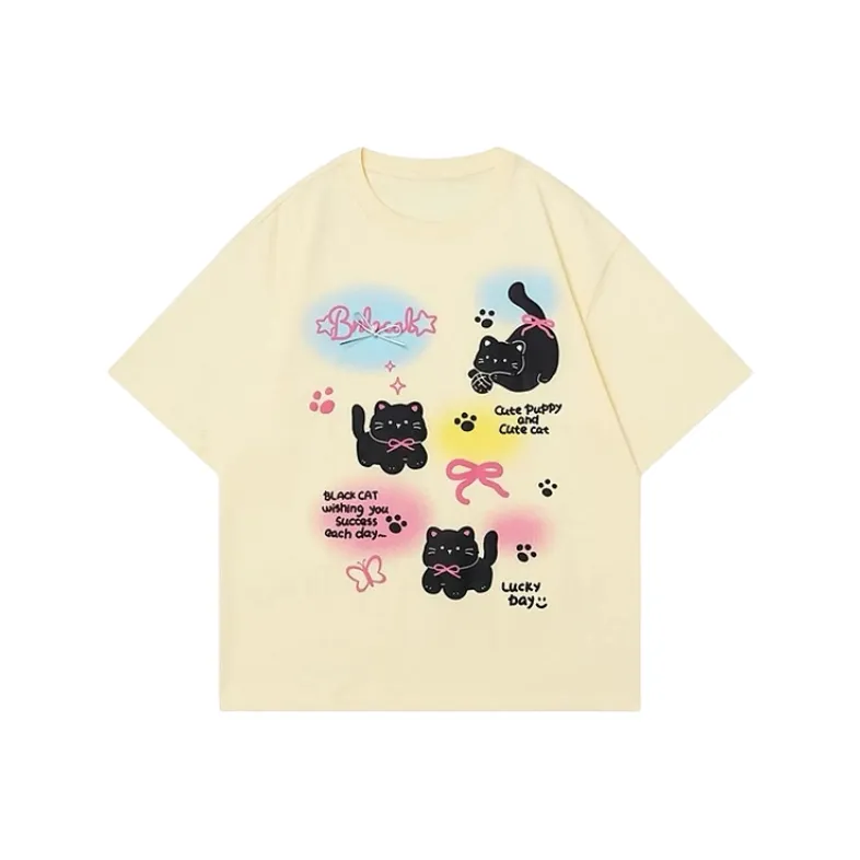 KYKW Drop Shoulder Sleeve T-Shirt Women's-0