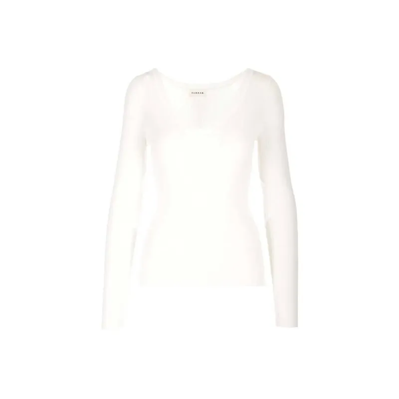 PAROSH SS24 Sweater Women's White-0