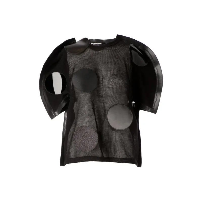 JUNYA WATANABE Dotted Structured T shirt-0