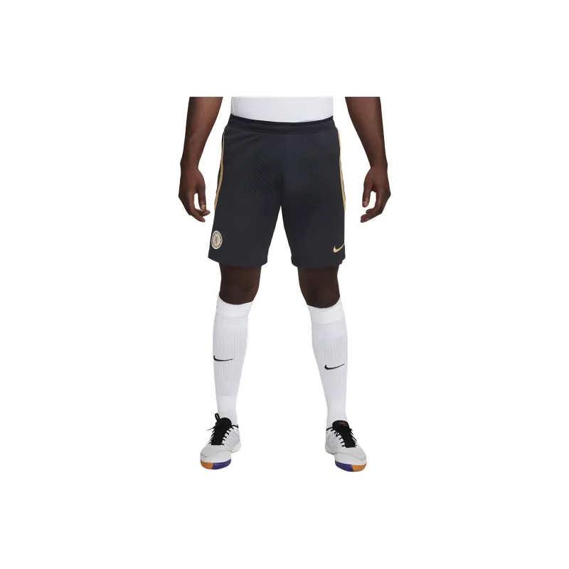 Nike Chelsea F.C. Strike Soccer Bottoms Men's Blue Gold-0