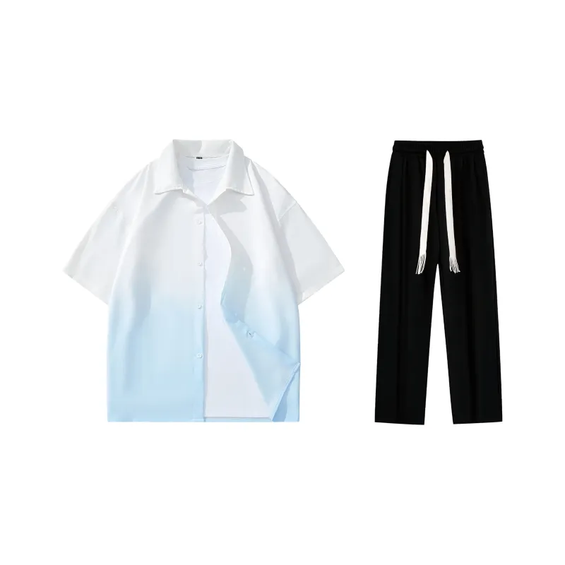 LA'T.WEEKEND Shirt Matching Set Unisex-38