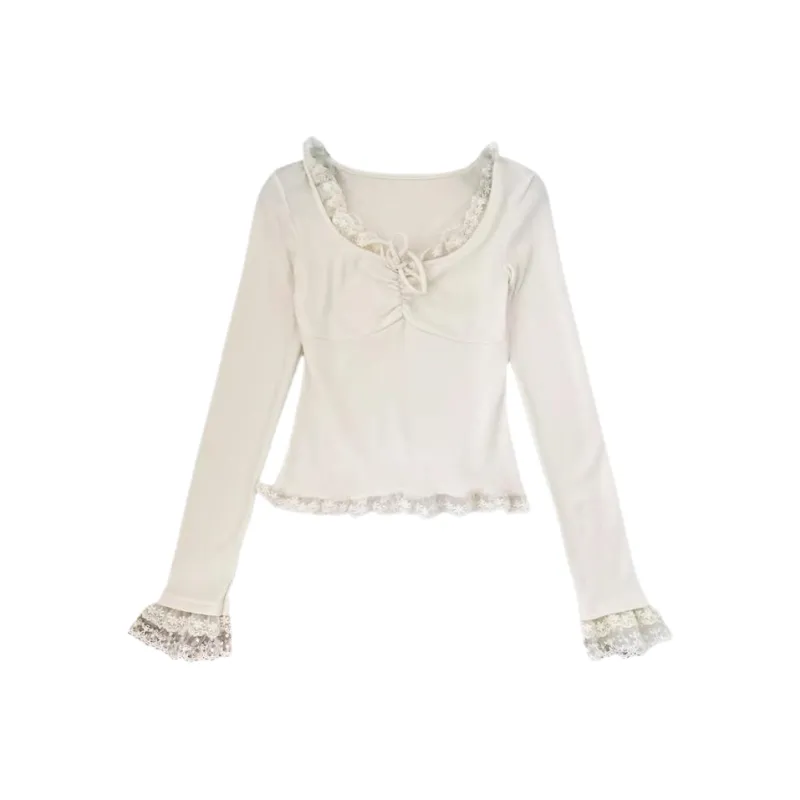 ABBY GODDESS T Shirt Women's Ecru-0