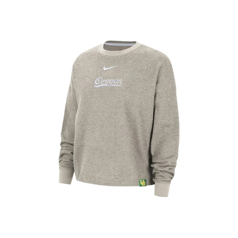 Nike Sweaters Women's Khaki-0