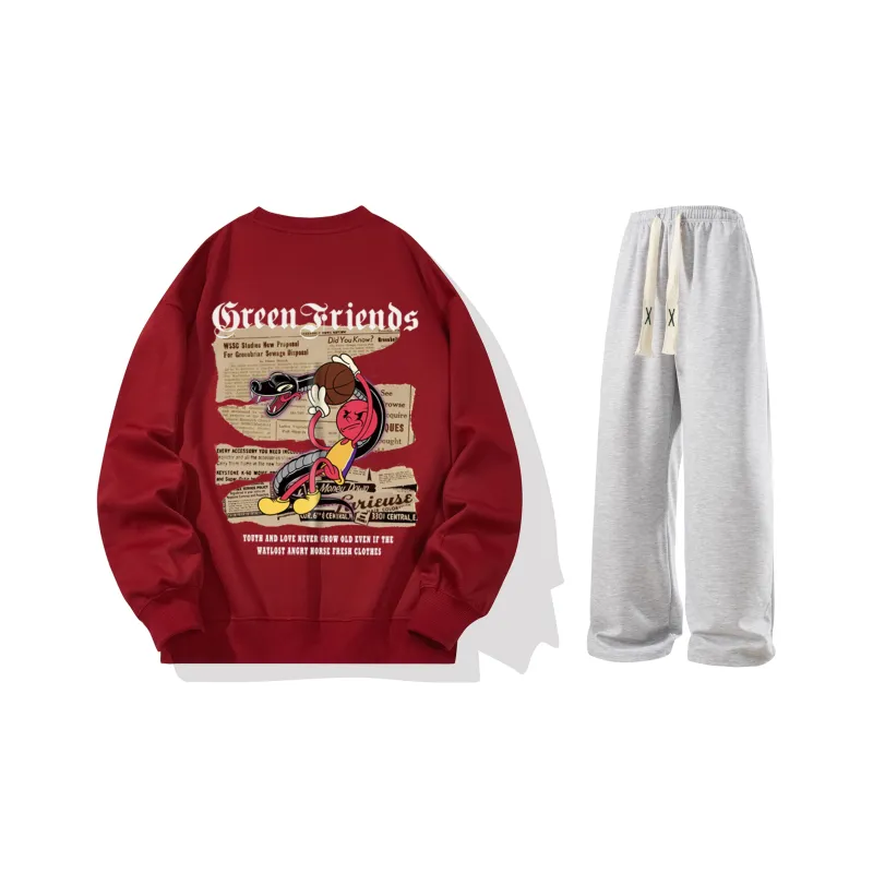 GF x WULIAOYUAN Sweatshirt Set Unisex-32