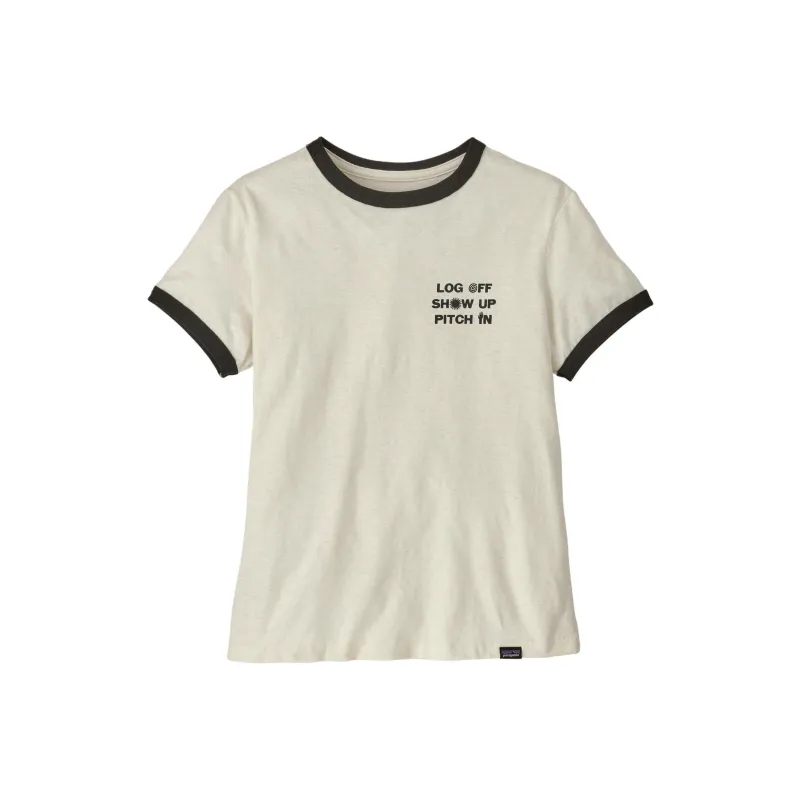 Patagonia Cta Ringer Responsibili Tee T Shirt Women's-5