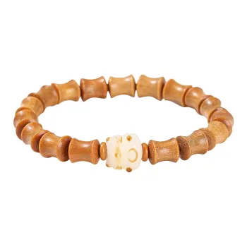 Welcome To The Treasure White Jade Bodhi Bracelets Unisex