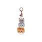 White, Gray, Orange-Stacking Fun Bracelet