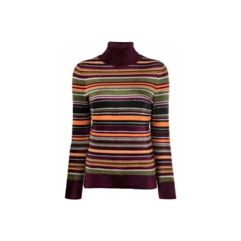 SAINT LAURENT FW21 Sweater Women's Brown