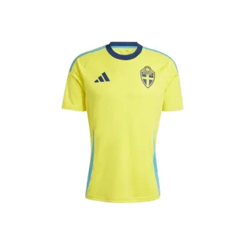 Adidas SWEDEN 24 HOME FAN JERSEY Soccer Jerseys Men's Bright Yellow