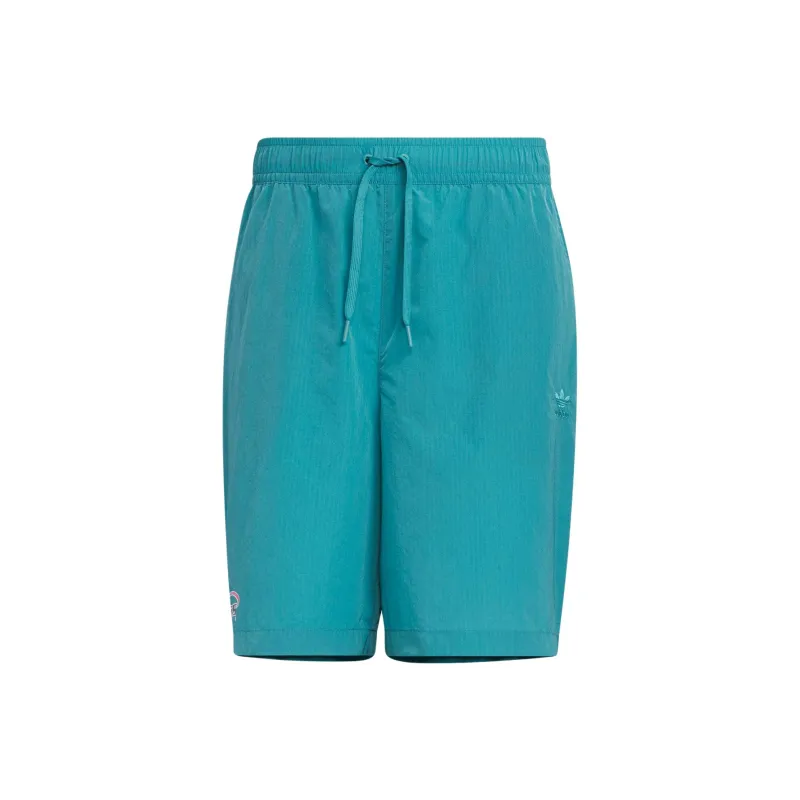 Adidas Originals Play Football Light Woven Shorts Sports Shorts Men's Arctic Ocean Blue-0