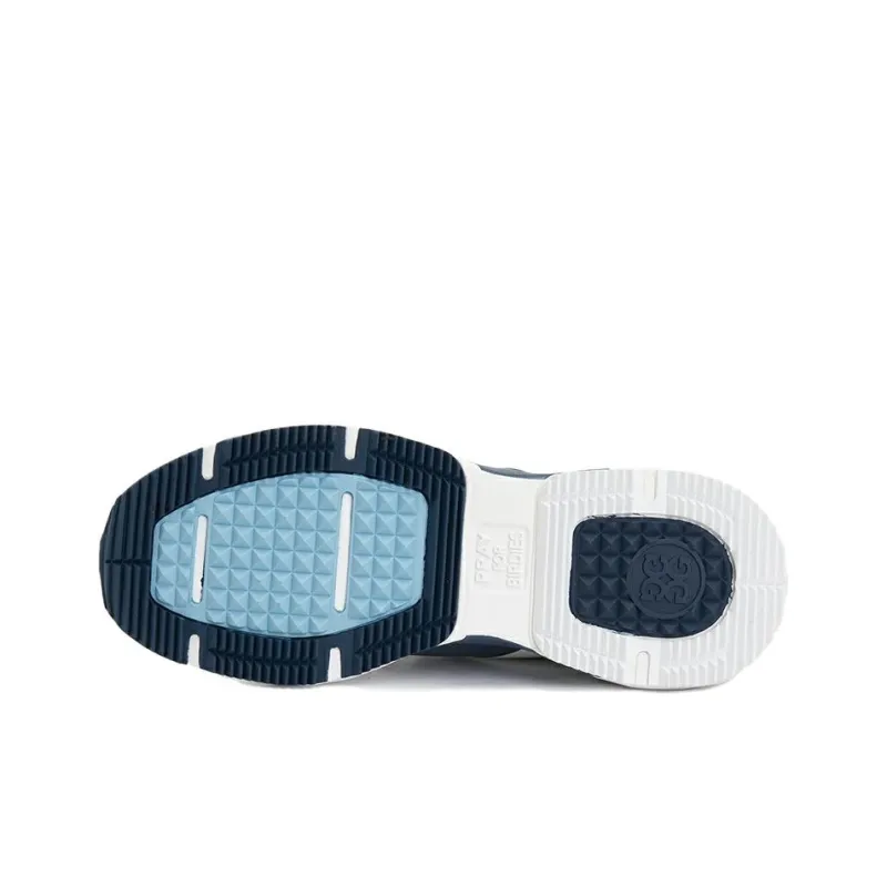 GFORE Abrasion Resistant Slip Resistant Low Top Golf Shoes Unisex White Blue-5