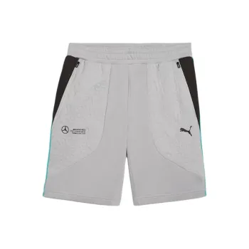 PUMA Mercedes AMG Petronas F1® Sweat Shorts NEW Sports Shorts Men's Silver